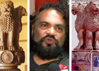 অশোক স্তম্ভ বিতৰ্ক : নিখুঁত প্রতিকৃতি বুলি স্পষ্টীকৰণ নিৰ্মাণ শিল্পীৰ
