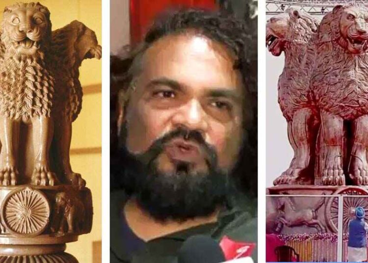অশোক স্তম্ভ বিতৰ্ক : নিখুঁত প্রতিকৃতি বুলি স্পষ্টীকৰণ নিৰ্মাণ শিল্পীৰ