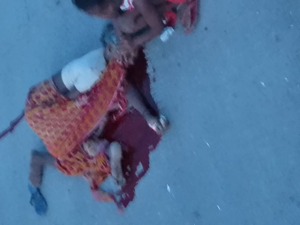 দূৰ্ঘটনাত নিহত এগৰাকী মহিলা