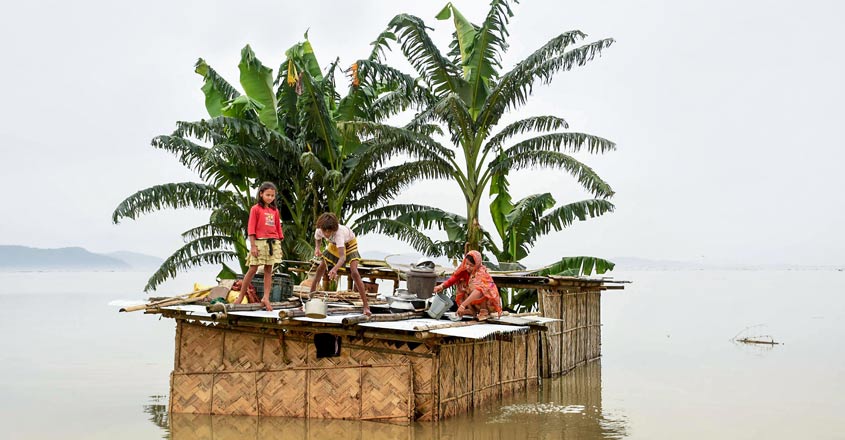 Flood condition improves in Assam
