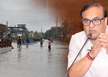 President calls Himanta to enquire about flood situation : 