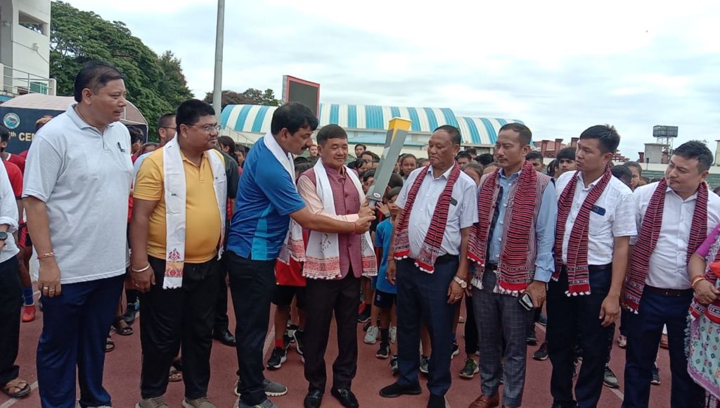 অসম যুৱ অলিম্পিক শিখা দৌৰ