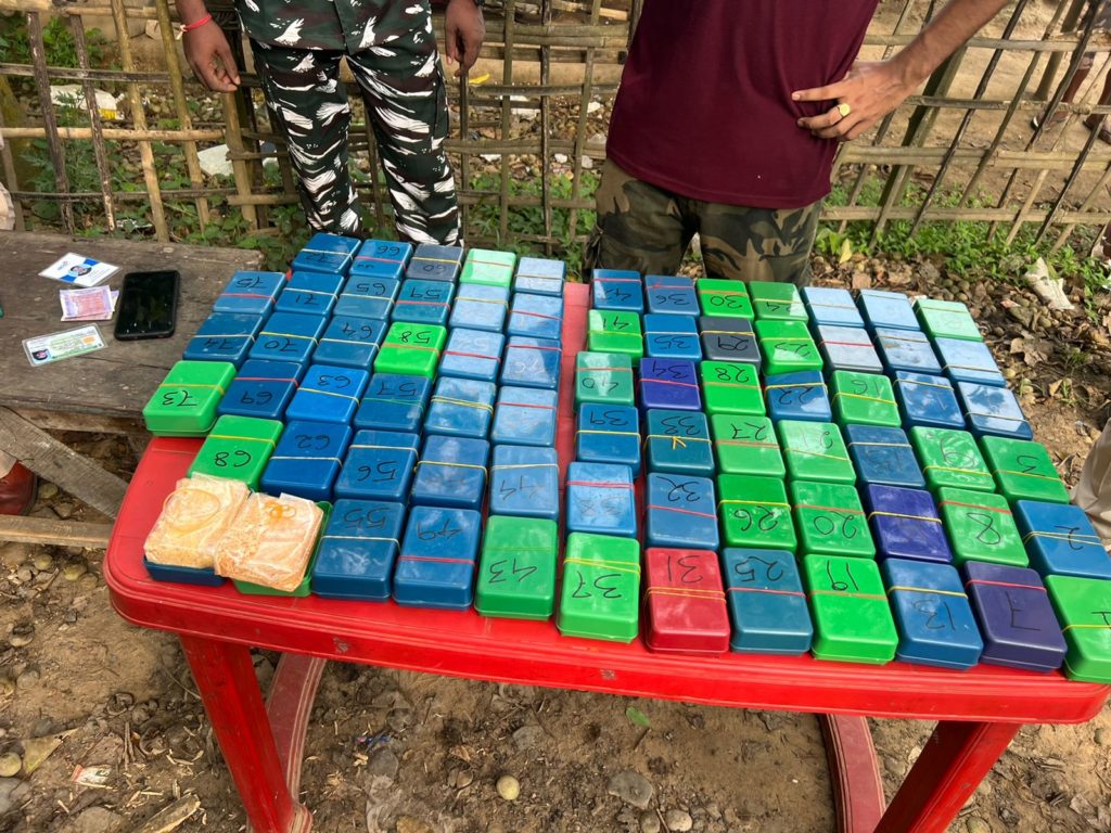  ৮ কোটি টকাৰ ড্রাগছ উদ্ধাৰ হয়।