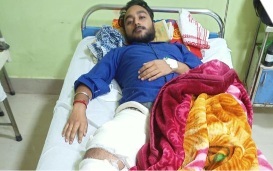 Chargesheet filed against police for firing at ex-student leader