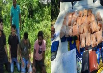 গোলাঘাট আৰক্ষীয়ে স্বাধীনতা দিৱস উপলক্ষে চলোৱা এক তালাচী অভিযানত প্ৰায় ১ কোটি টকাৰ ড্ৰাগছ জব্দঃ