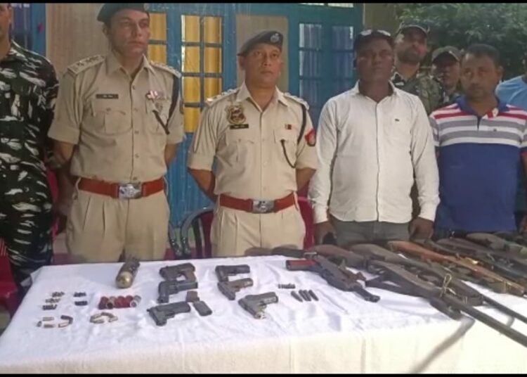 বিদ্ৰোহী সংগঠন “আলনা”ৰ আজি অস্ত্ৰ সম্বৰণ বোকাজান আৰক্ষী থানাতঃ