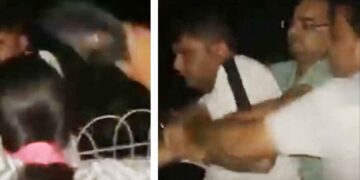 প্ৰেয়সীৰ সৈতে ধৰা পৰি বিজেপি নেতাই ৰাজপথত পত্নী আৰু শাহুৱেকৰ পৰা খালে জোতাৰ কোব: