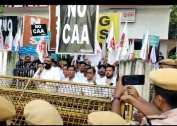 দুবছৰৰ মূৰত পুনৰ আছুৱে CAA আন্দোলনত কঁপালে গুৱাহাটী: