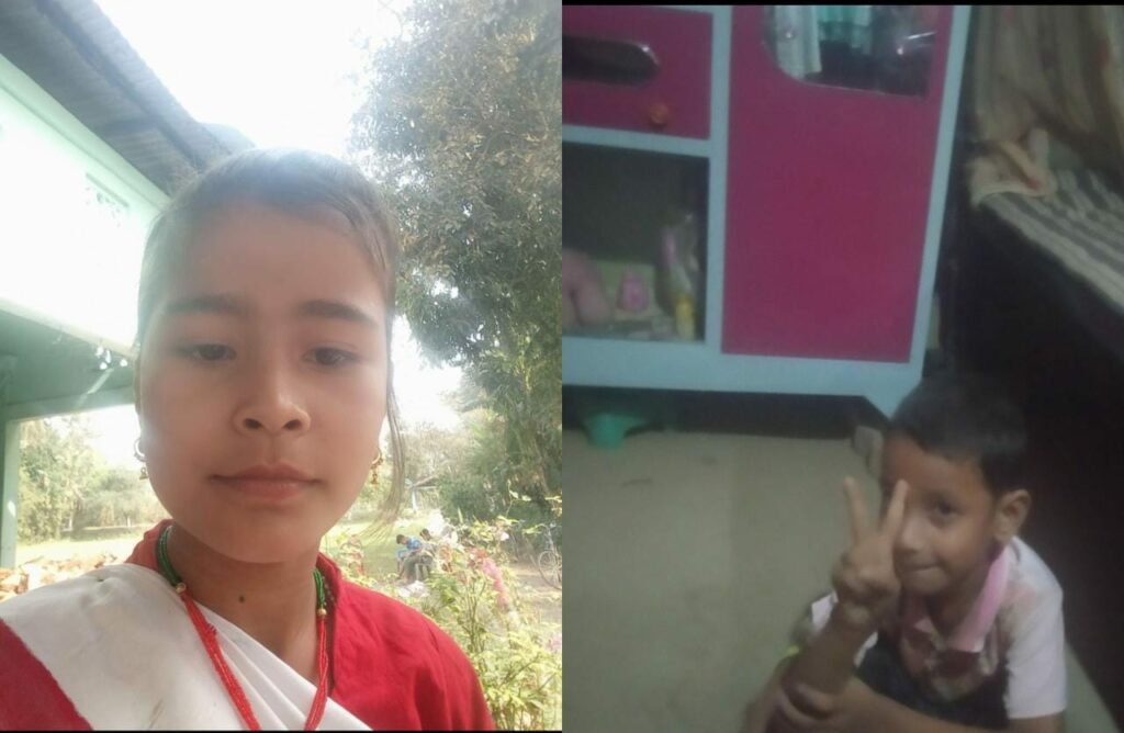  কৃষ্ণাইখাটত পুখুৰীত পৰি মৃত্যু ভাতৃ-ভগ্নীৰঃ