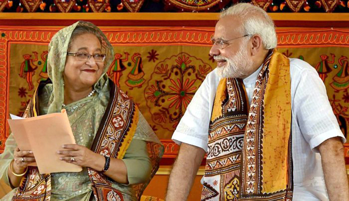 বাংলাদেশৰ প্ৰধানমন্ত্ৰী শ্বেখ হাছিনা ভাৰত ভ্ৰমণ