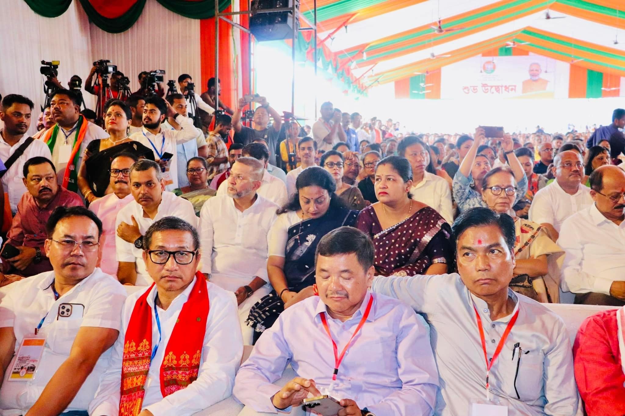 বিজেপিৰ প্ৰাসাদোপম কাৰ্যালয় উদ্বোধন