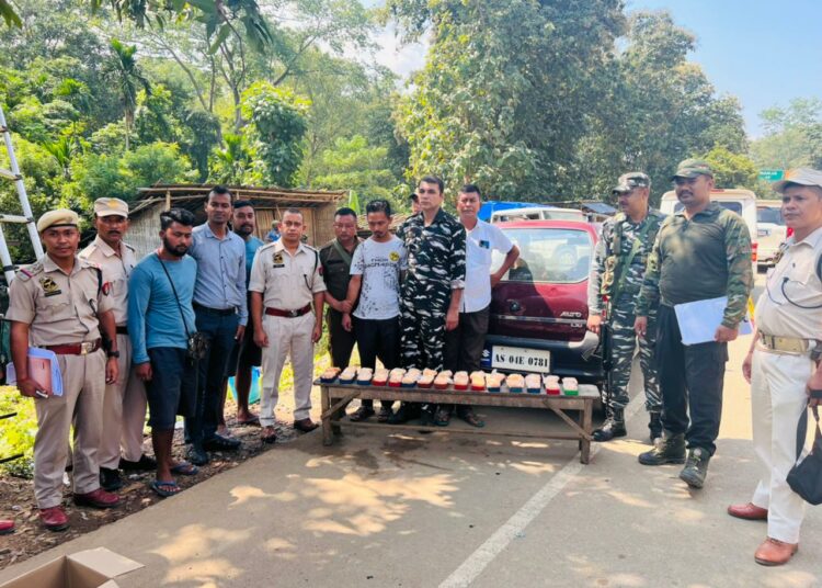 বোকাজানৰ ডিলাই আৰক্ষীৰ গোপন তালাচীত ২ কোটি টকাৰ ড্ৰাগছ উদ্ধাৰঃ 1 বোকাজানৰ ডিলাই আৰক্ষীৰ গোপন তালাচীত ২ কোটি টকাৰ ড্ৰাগছ উদ্ধাৰঃ