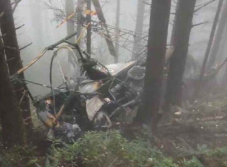 অৰুণাচলৰ আপাৰ চিয়াঙত দুৰ্ঘটনাগ্ৰস্ত সেনাৰ হেলিকপ্টাৰ