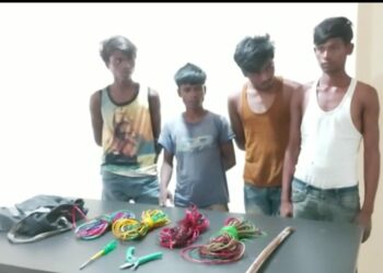 ডিফু মেডিকেল কলেজৰ সামগ্ৰী চুৰি কৰা চাৰি চোৰক আটক ডিফু আৰক্ষীৰ: