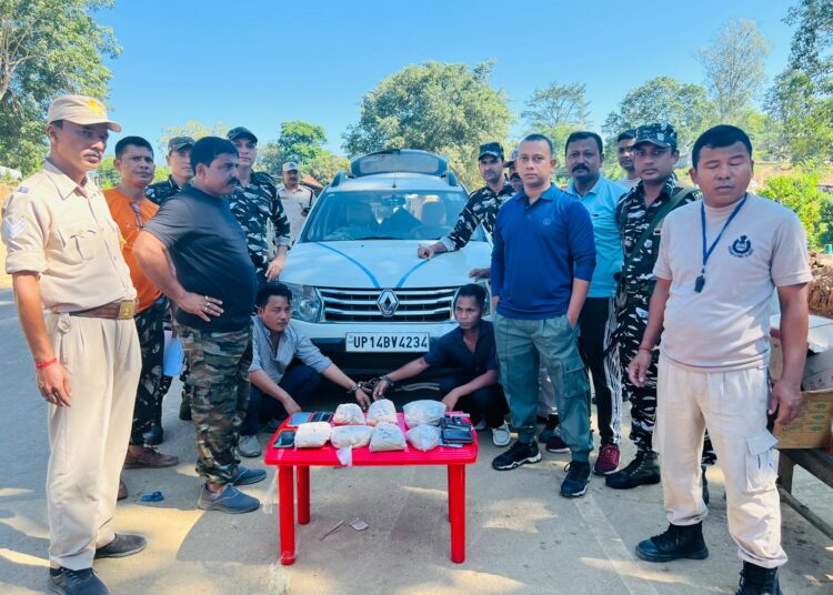 কাৰবি আংলং জিলাৰ ডিলাইত ১৫ কোটি টকাৰ সন্দেহযুক্ত হেৰেইন সহ দুই সৰবৰাহকাৰী আটক: