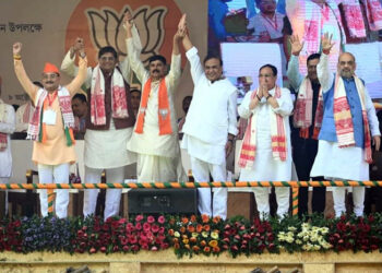 ৰাজ্যিক বিজেপিৰ প্ৰাসাদোপম কাৰ্যালয় উদ্বোধন অমিত শ্বাহ, জেপি নাড্ডাৰ : খানাপাৰাত বিশাল কার্যকর্তা সভা