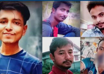 কলিয়াবৰৰ হাতীয়েখোৱাত সংঘটিত এক ভয়ংকৰ দুৰ্ঘটনাঃ ৫ জন বন্ধুৰ মৰ্মান্তিক মৃত্যু