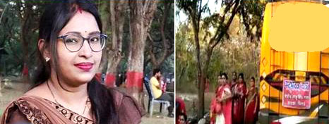 মন্দিৰ দৰ্শন কৰিবলৈ গৈ অকাল মৃত্যক সাৱটিলে