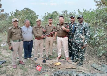 অবৈধ মৰণাস্ত্ৰৰ বিৰুদ্ধে অসম আৰক্ষীৰ অভিযান অব্যাহত: