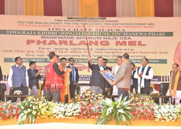 Himanta lays foundation of Jongal Balahu Tourist Centre: 1 Himanta lays foundation of Jongal Balahu Tourist Centre:
