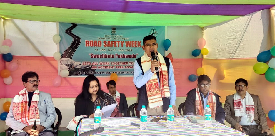 ডিফুত পৰিবহন বিভাগৰ সজাগতা সভা, বিনামূলীয়া চকু পৰীক্ষা কাৰ্যসূচীৰে পথ সুৰক্ষা সপ্তাহ আৰম্ভ 2 RoadP1 1 1 | ASSAM TIMES POST