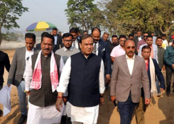 গুৱাহাটী সৌন্দৰ্যবৰ্ধনৰ প্ৰকল্পস্থলী পৰিদৰ্শন মুখ্যমন্ত্ৰীৰ: