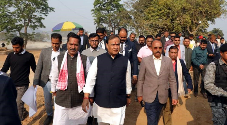 গুৱাহাটী সৌন্দৰ্যবৰ্ধনৰ প্ৰকল্পস্থলী পৰিদৰ্শন মুখ্যমন্ত্ৰীৰ: