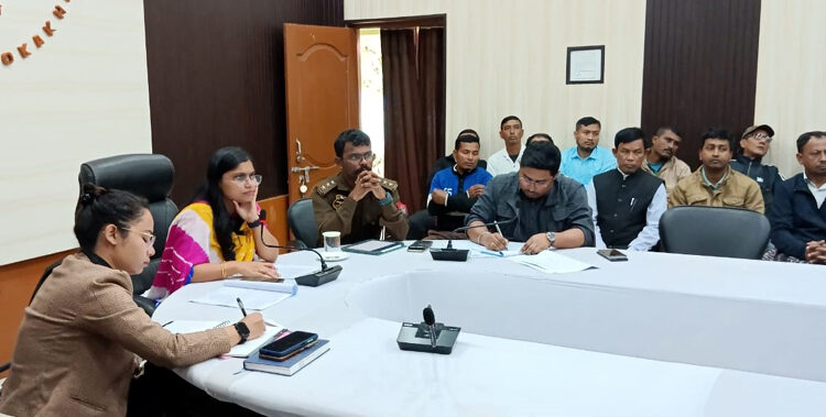 Bokakhat I সম্ভাব্য বানপানী প্ৰস্তুতি সন্দৰ্ভত বোকাখাত মহকুমাধিপতিৰ আলোচনা সভা