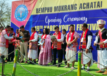 Karbi Youth Festival: সাংস্কৃতি- সমন্বয়ৰ বিজয় ধ্বজা উৰুৱাই তাৰালাংচৰ বাকৰিত আৰম্ভ হ’ল ৪৯ সংখ্যক কাৰবি যুৱ মহোৎসৱ
