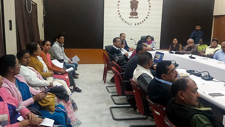 Bokakhat I বোকাখাত নগৰৰ বাবে খচৰা মাষ্টাৰ প্লেন প্ৰকাশৰ সন্দৰ্ভত বৈঠক