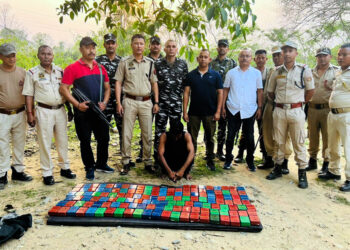 Police seizes of Heroin I কাৰ্বি আংলঙৰ বোকাজানত বুজন পৰিমাণৰ ড্ৰাগছ জব্দ