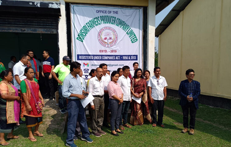 Karbi Anglong I বোকাজানত কৃষক উৎপাদক কোম্পানীসমূহৰ বৈঠক