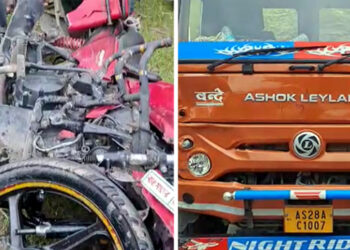 Road Accident I গোলকগঞ্জৰ ১৭নং ৰাষ্ট্ৰীয় ঘাইপথত ভয়ংকৰ পথ দুৰ্ঘটনা : তিনি বাইক আৰোহীৰ মৃত্যু