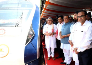 First Vande Bharat Express in Northeast I অসমে লাভ কৰিলে উত্তৰ-পূৰ্বাঞ্চলৰ প্ৰথমখন বন্দে ভাৰত এক্সপ্ৰেছ