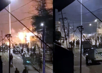 Fresh violence in manipur I পুনৰ অশান্ত মণিপুৰ, ইম্ফলৰ বজাৰত অগ্নিসংযোগ