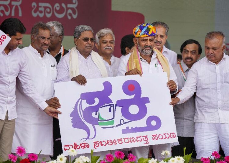 Karnataka govt launches free bus travel scheme for women: