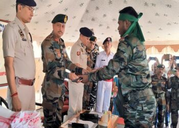 39 cadres of Adivasi People’s Liberation Army lay down arms :