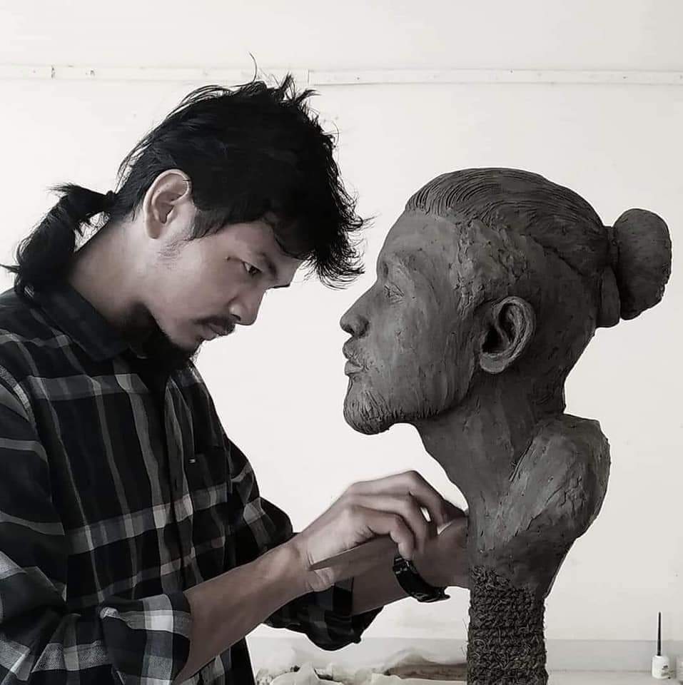 চিত্ৰশিল্পী হেমচন্দ্ৰ গগৈ