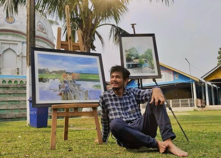 চিত্ৰশিল্পী হেমচন্দ্ৰ গগৈ (জানটু) ৰ মৃত্যুত শোকস্তব্ধ অসমবাসীঃ