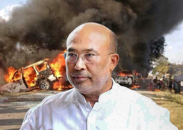 N Biren Singh |  হিংসা ৰোধৰ বাবে সক্ৰিয় নহয় মণিপুৰৰ মুখ্যমন্ত্ৰী, তীব্ৰ সমালোচনা