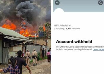 Manipur Violence I মণিপুৰত জনজাতীয় সংগঠনৰ টুইটাৰ হেণ্ডেল ‘ব্লক’! কণ্ঠৰোধৰ চেষ্টা আখ্যা কুকি নেতাৰ