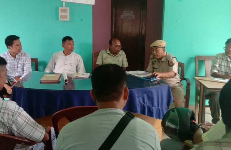 Village Defence Party I ডিফু গাওঁৰক্ষী বাহিনী সমূহৰ মাহেকীয়া সভা সম্পন্ন: