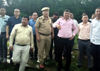 Evacuation I লাহৰিজানৰ দুদু ক’লনি আৰু খানবস্তিৰ উচ্ছেদস্থলী পৰিদৰ্শন তুলিৰাম ৰংহাঙৰ