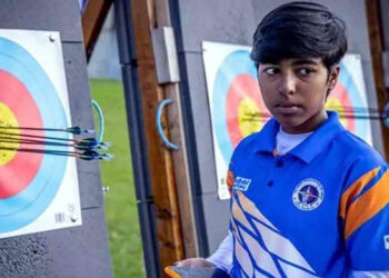 Archer Aditi Gopichand I বিশ্বকাপত বিশ্ব অভিলেখ ১৬ বছৰীয়া ভাৰতীয় ধনুৰ্বিদ অদিতি গোপীচান্দৰ