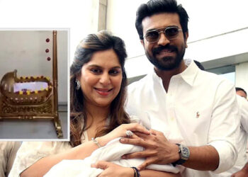 Naming Ramcharan’s daughter I আম্বানীৰ সোণৰ দোলনা ৰামচৰণৰ কন্যালৈ! কাপোৰৰ বাবে আইনী সমস্যাত উৰ্ফি