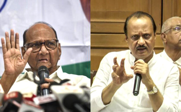 NCP Symbol I  এনচিপিৰ প্রতীক বিচাৰি নির্বাচন আয়োগৰ কাষ চাপিল অজিত পাৱাৰ