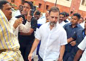Rahul in Lok Sabha I সংসদত অনাস্থা বিতৰ্কত অংশগ্ৰহণ ৰাহুল গান্ধীৰ, মণিপুৰ বিষয়ত মোডীক আক্ৰমণ