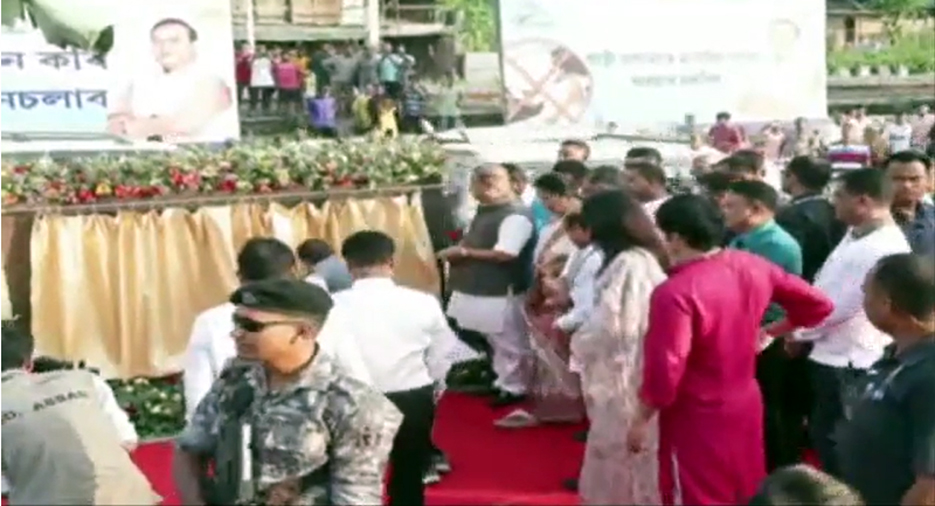 Maligaon Flyover inaugurated I মালিগাঁও উৰণ সেতু উদ্বোধন মুখ্যমন্ত্ৰীৰ 2 মালিগাঁও উৰণ সেতু