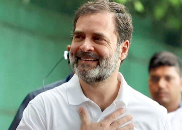 সাংসদ পদ পুনৰ ঘূৰাই পালে ৰাহুল গান্ধীয়ে