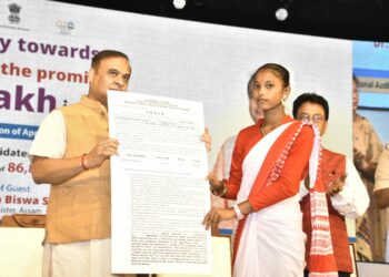 “Assam Chief Minister Himanta Biswa Sarma Delivers on 1-Lakh Job Promise: Over 87,000 Jobs Fulfilled and 22,000 More Coming Soon”